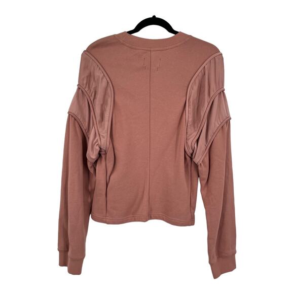 RTA sweatshirt Gael Pullover coral Large L - Picture 5 of 8